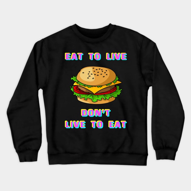 Food Crewneck Sweatshirt by FFF